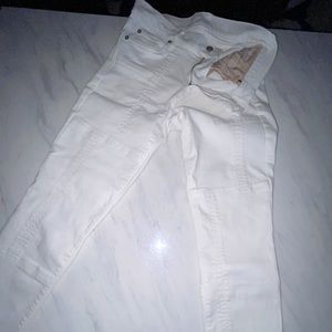 Stretch White Skinny Jeans